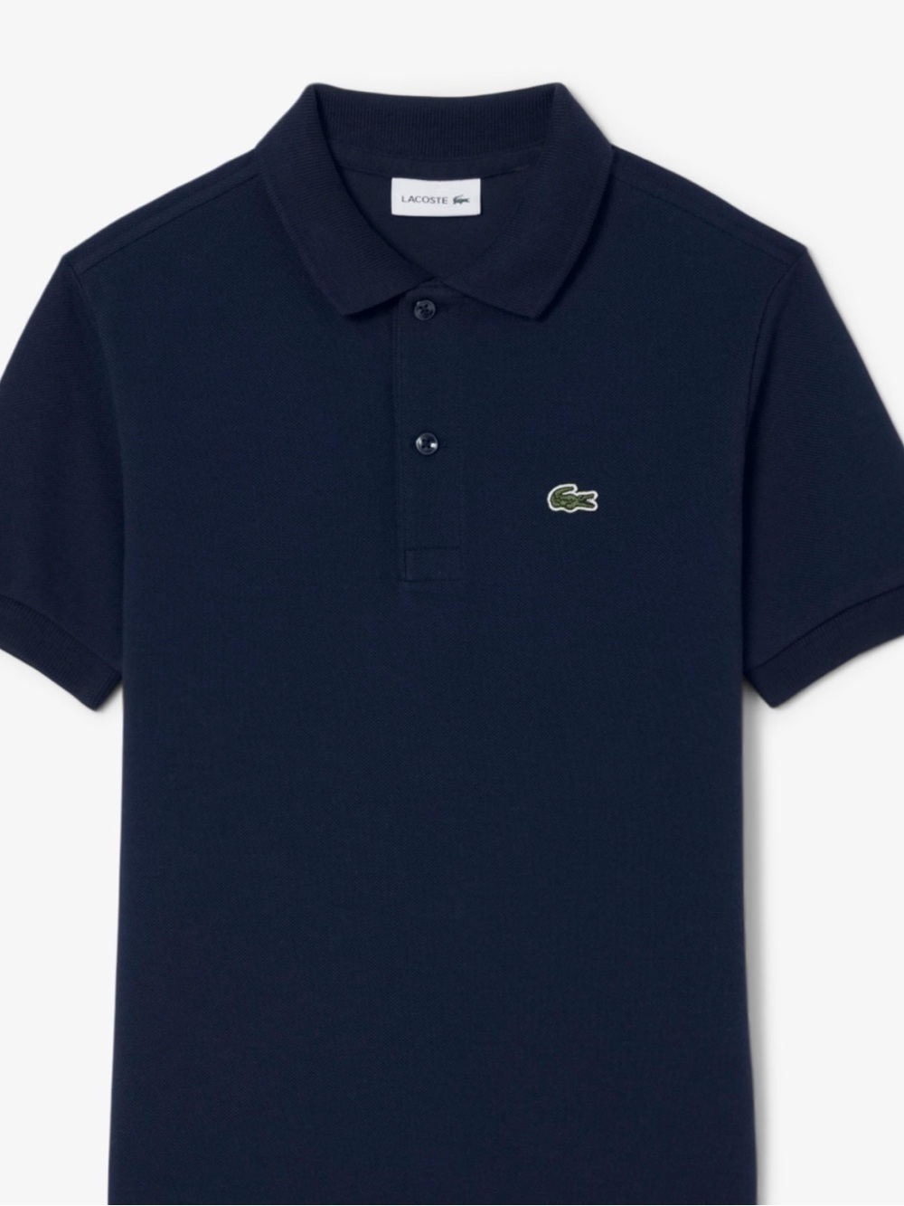 Lacoste Boys' Petit Piqué Polo, Size: 6 - NAVY